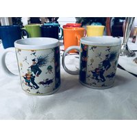 Lot Von 2 Hallmark Norman Rockwell Becher Tassen Minze von SophieandCherie