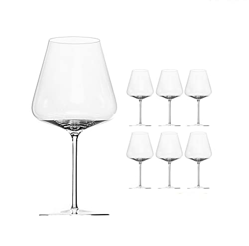 Sophienwald Original 6 STK Rotwein Glas + Poliertuch im Set Collection Phoenix© von Sophienwald