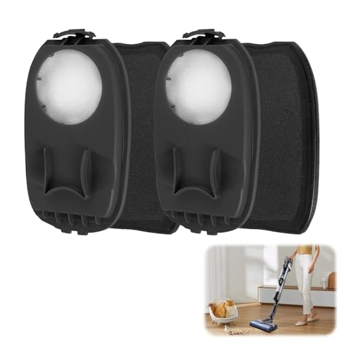 2 Stück Ersatzfilter Zubehör,Ersatzfilter Set für Staubsauger,Für PHILIPS AquaTrio 9000 Series W9383 XW9385 XW9382 Filterelement Filterzubehör,Geeignet für Wohnzimmer-Staubsaugerzubehör von Sophisticate