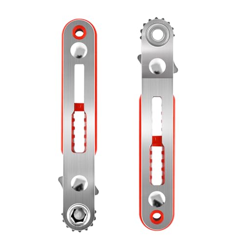 Sophisticate Ratschenschlüssel Magnetisch 2 Stück Mini-Mikro-Ratsche 1/4" Micro Schraubendreher-Griff Mini-ratschen Schraubenschlüssel für Gadgets Autos Häuser Maschinen und andere Geräte von Sophisticate