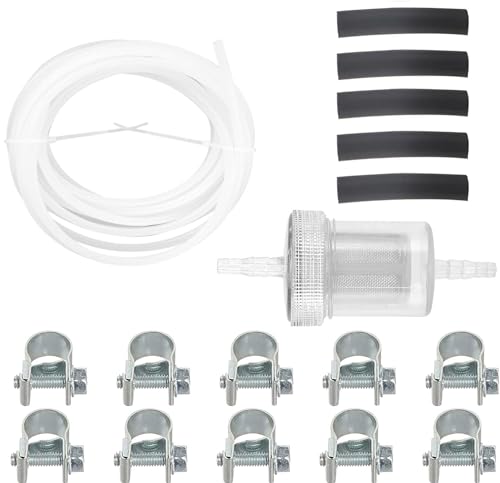 5M Benzinschlauch Kit, SopimusZ Dieselheizung Kraftstoffleitung, Auto Diesel Standheizung Schlauch Ersatz Kraftstoffrohr Kraftstoffleitung Leitungsfilter Schlauchschellen Kit für Webasto Eberspacher von SopimusZ