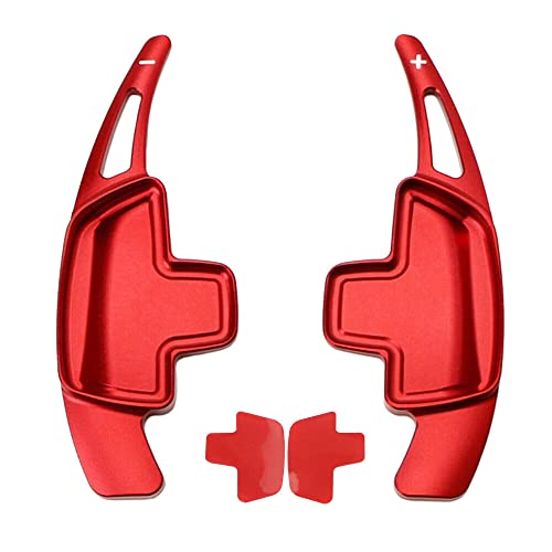 SopimusZ Lenkradwippe Verlängerung Aluminium Legierung Schaltwippen für MerIceIdeIs BIeInIz A B C CLA CLS E G GL GLA GLC GLE GLS Metris S SL SLC Klasse rot von SopimusZ