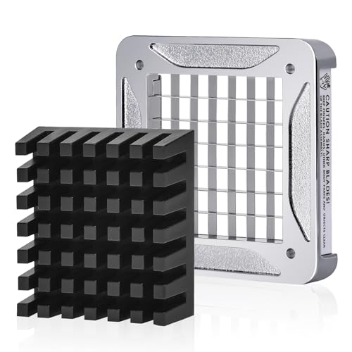 Sopito 12x12mm Ersatzklinge-Set für Pommesschneider Edelstahl French Fries Cutter von Sopito