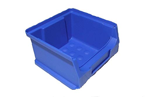 Lagerbox Business 25 Stapelboxen blau Gr. 1 Made in Germany Sichtlagerbox mini von sopo a-z