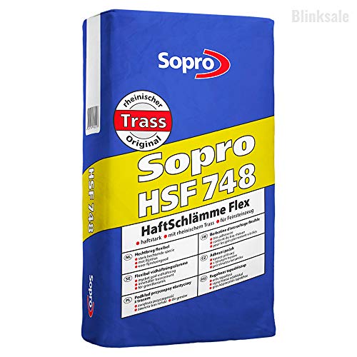 SOPRO HSF 748 Haft Schlämme Mörtel HaftschlämmeFlex Dichtschlämme 25 kg von Sopro