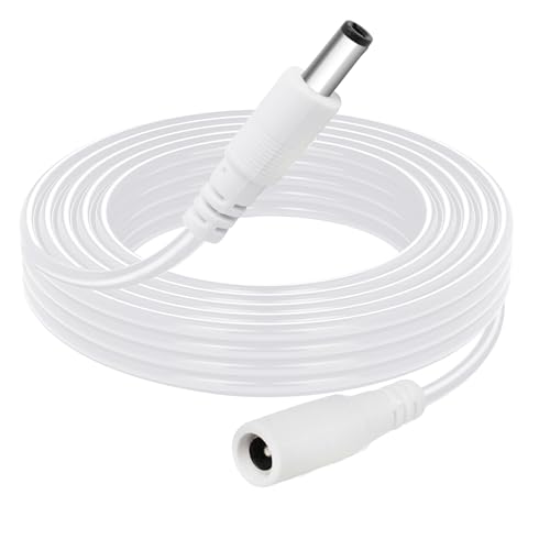 SopwMap 3 Meter DC Verlängerungskabel, DC 12V Verlängerungskabel, Kompatibel mit 7590 AX, 7530 AX, 7490, und Weitere, für Erweiterte Reichweite der Stromversorgung in Heim- und Büronetzwerken von SopwMap