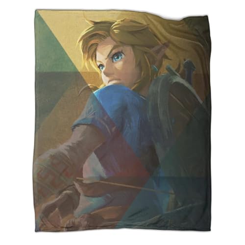 3D Legend Zelda Wohndecke Flanell Mikrofaser Weich Flauschig Link Kuscheldecken Für Bett & Sofa Für Kinder Erwachsene 70x80inch(180x200cm) von SorEci