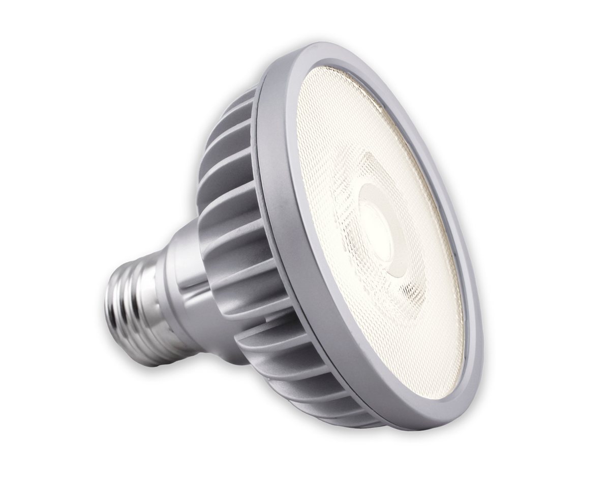 Soraa LED-Leuchtmittel Soraa Vivid 3 Vollspektrum LED PAR30 - 18.5Watt, Flood 36°, E27, Vollspektrum LED - CRI95 R9 von Soraa