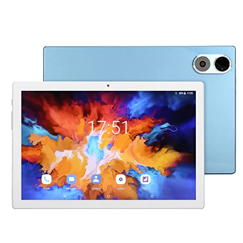 10,1-Zoll-Tablet für Android 11, 4G LTE Octa Core 8GB RAM 128GB ROM 2,4G 5G WiFi Tablet, mit 8MP und 20MP Dual-Kameras, Anrufunterstützung, 1920X1200 Auflösung, 8800mAh Akku (Blau) von Sorandy