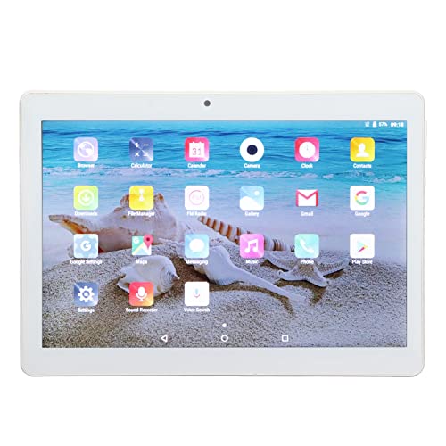 10 Zoll Tablette für Android, 2G RAM 32G ROM, 1960x1080 IPS Touchscreen, Dual SIM, Octa Core, 2G/3G Telefonanruf, WiFi, Dual Kameras, HD Wireless Tablet Computer für Kinder und Erwachsene(Gold) von Sorandy