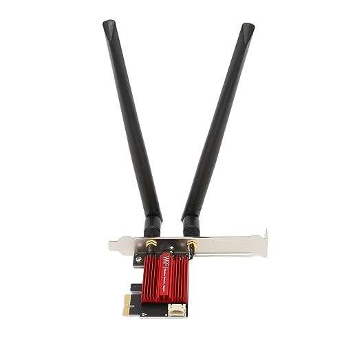 7260AC Pro PCIe WiFi -Karte, 1200 Mbit/S 2,4 GHz 5GHz 4.0 Plug and Play WiFi Card Dual Band PCIe WiFi -Karte für Fenster 7 8 10 11 7260AC Pro PCIe WiFi -Karte, 1200 Mbit/S 2,4 GHz 5GHz 4.0 Plug and Play WiFi Card Dual Band PCIe WiFi -Karte für Fenster 7 8 10 11 von Sorandy