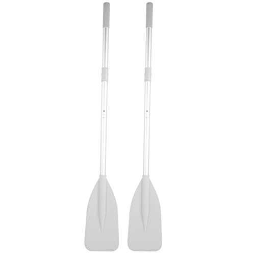 Aluminiumlegierung Ruder, 2pcs Hohe Zähigkeit Aufblasbare Bootspaddel, mit Dicker Gerippten Klingen für das Kajak -Fischereiboot des Beiboots - Wassersportarten von Sorandy