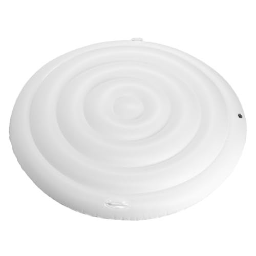 Aufblasbare Abdeckung, Runde Abdeckung, Winddicht Regenfestes, Zerbrechlichem PVC -Material mit Eingebautem Griff für Aufblasbare Whirlpools Im Freien von Sorandy