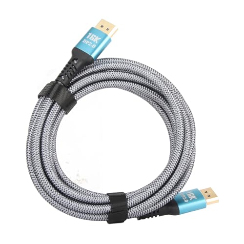 Sorandy DisplayPort-Kabel, High-Speed-DP2.0-Kabel, 16K bei 60Hz, 10K bei 60Hz, HD-Displayport-Kabel, Displayport 2.0-Kabel für Computer, TV, Projektor, (3M) von Sorandy