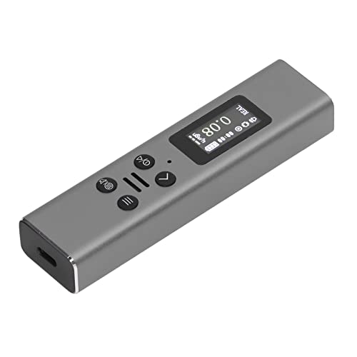 Geigerzähler Detektor für Nukleare Strahlung, Digitaler Nuklearstrahlungsmonitor Beta Gamma Röntgenstrahlungsmessgerät mit TFT HD Display Handmessgerät für Strahlung Dosimeter (Silber) von Sorandy