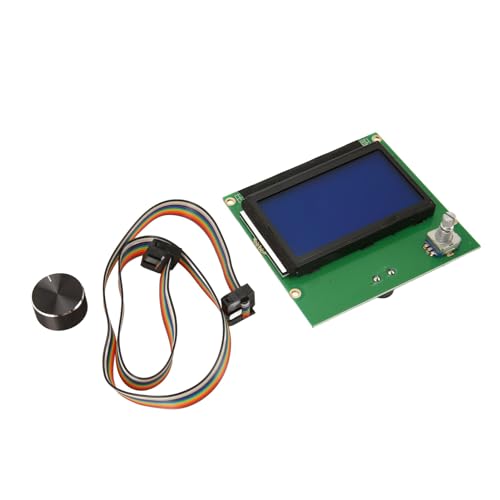 LCD-Anzeigetafel mit Flachbandkabel für Ender 3-Serie, Ersatzset mit Knöpfen und Kabeln, LCD- und PCB-Material, Kompakt und Leicht für Ender 3 und Ender 3 Pro 3D-Drucker von Sorandy