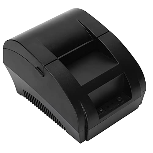 Thermodrucker, Thermoetikettendrucker Der Hohen Geschwindigkeit 90mm/s, Portable Personal Bill Printer, Geeignet für Express Delivery, Restaurants, Milchtee Shops von Sorandy