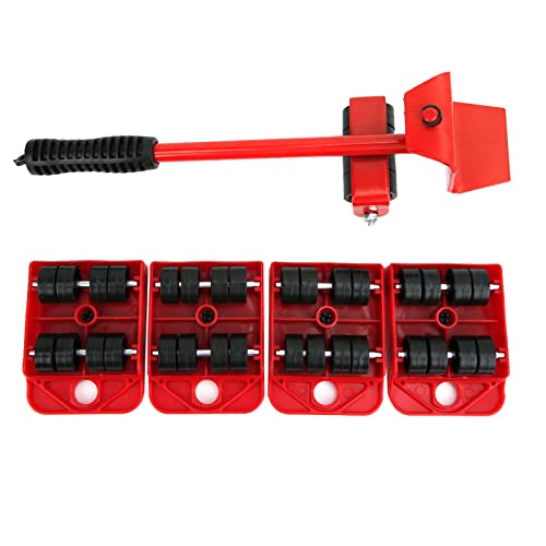 Möbelwagen, Möbeltransportpads 360 Drehbare Möbelgleiter mit 4 Rädern Schweres Möbelumzugswerkzeug Transport-Schieber Möbelaufzug Umzugswerkzeug für Bett, Sofa, Schrank Möbelwagen, Möbeltransportpads 360 Drehbare Möbelgleiter mit 4 Rädern Schweres Möbelumzugswerkzeug Transport-Schieber Möbelaufzug Umzugswerkzeug für Bett, Sofa, Schrank von Sorandy