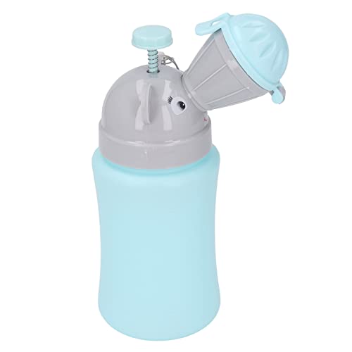 Pinkelflasche für Kinder, Pinkel-Trainingsbecher, Tragbare, Auslaufsichere Pinkelflasche für Kleinkinder, Kinder, Urinal-Nottoilette für Camping, Auto, Reisen, Draußen, Park (Blau für Jungen) von Sorandy