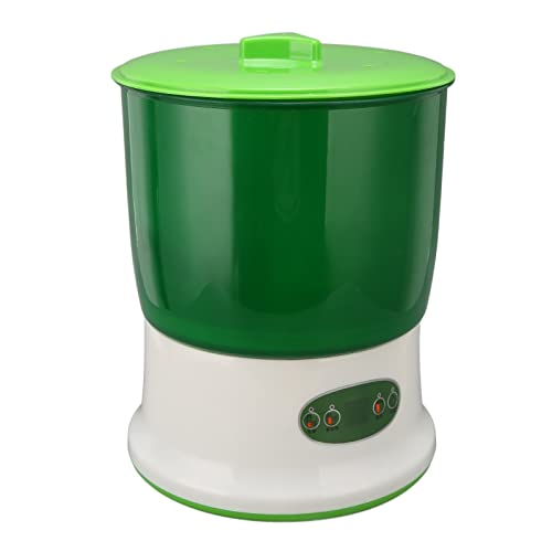 Sojasprossen Maschine, Automatischer Samenkeimer Bohnensprossen Hersteller mit Großem Fassungsvermögen und 360 Grad Sprühgerät Bohnensprossen Wachsende Maschine für den Heimgebrauch(#3) von Sorandy