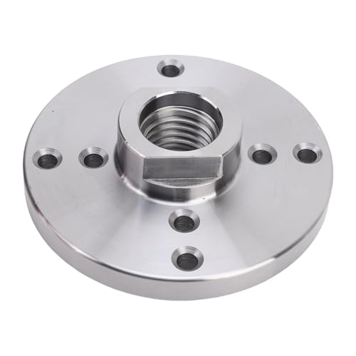 Sorandy 1/4-Zoll-Holzdrehspindeladapter, H Formkonstruktionsflanschadapter mit 8 Schraubenlöchern für Stabilen Griffe, Passt 1in-8tpi-Fadenspindelstock, Holzbearbeitungszubehör-Werkzeuge Sorandy 1/4-Zoll-Holzdrehspindeladapter, H Formkonstruktionsflanschadapter mit 8 Schraubenlöchern für Stabilen Griffe, Passt 1in-8tpi-Fadenspindelstock, Holzbearbeitungszubehör-Werkzeuge von Sorandy