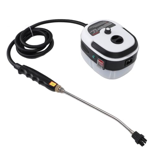 Sorandy 2500W Dampfreiniger, Schnell Erhitzte Handheld -Dampfmaschine Zum Reinigen, Tragbar mit 4 Bürstenköpfen und Verlängerungsstange, 3 -bar -Druck für (EU -Stecker 220 V) von Sorandy