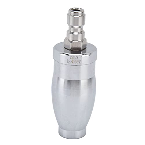Sorandy 304 Edelstahl 3600 Psi 360 ° Rotierende Turbo -Düsendruckscheibe -Turbo Spitzen mit 1/4 Schnellanschluss für Ziegel, Beton und Autobahnen Sorandy 304 Edelstahl 3600 Psi 360 ° Rotierende Turbo -Düsendruckscheibe -Turbo Spitzen mit 1/4 Schnellanschluss für Ziegel, Beton und Autobahnen von Sorandy