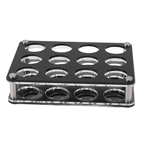 Sorandy Acrylweinflaschenausstellhalter, Platzsparende Dekorative Rack für Home Bar, 1,5 Zoll Lochdurchmesser, Keine Installation Erforderlich (3X4 12-Kopf-Kombinationsbecherhalter) von Sorandy
