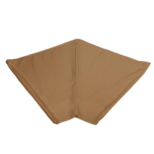 Sorandy Außenterrasse Wasserdichtes Baldachin Pool Regenschirm, Doppelschicht Polyester Sonnenschutzmark Markt Yard Dach Ersatztoperabdeckung für 8 Rippen, Ideal für Garten (#3) von Sorandy