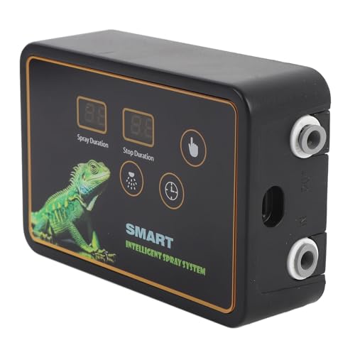 Sorandy Automatisches Reptil mit Timer, DC 5V Ruhige Touch Control Reptile -Luftbefeuchter Reptilien -Nebelsystem Terrariums Luftbefeuchter mit Timer 360 ° Verstellbares Düsen für die Reptilienpflege Sorandy Automatisches Reptil mit Timer, DC 5V Ruhige Touch Control Reptile -Luftbefeuchter Reptilien -Nebelsystem Terrariums Luftbefeuchter mit Timer 360 ° Verstellbares Düsen für die Reptilienpflege von Sorandy