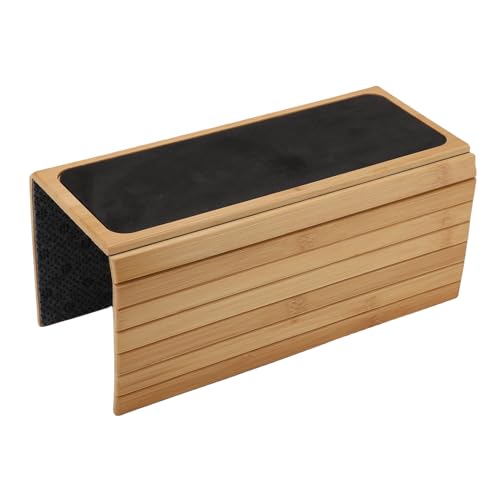 Sorandy Couch Armlehnen Tabletttisch, Flexibel Klappbar rutschfest Couch Handyhalter Tablett, Raumaccessoires Getränkehalter Sofa Armlehnen Clip Sofa Sessel Tisch für Snacks Getränke von Sorandy