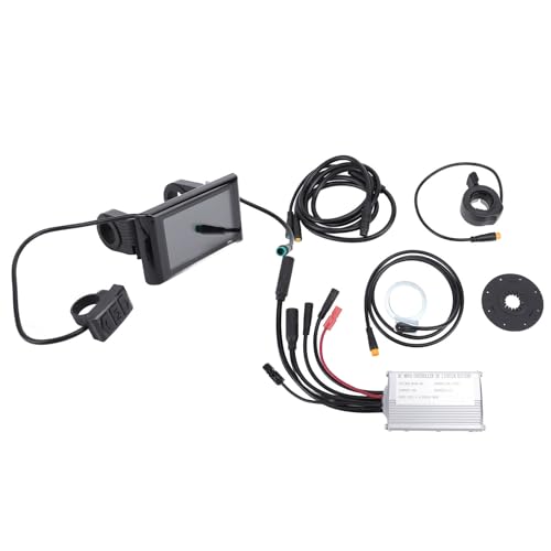 Sorandy Electric Cycling Conversion Kit, 15A -Controller S966 Display Meter Drosselkleber 250W 350W Motoren für Fahrradmodifikation Elektrische Roller Falten Bikes von Sorandy