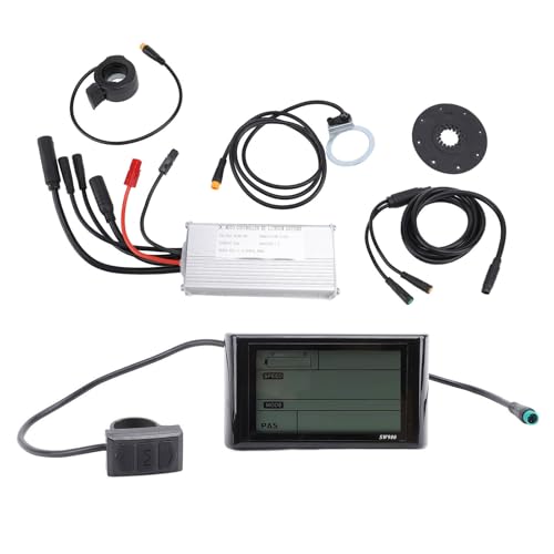 Sorandy Electric Scooter Conversion Kit, SW900 LCD -Display 22A 36 V 48 V Motor Controller Daumen Drosselklappenassistenzsensor 1 Bis 2 Kabel für Elektrische Zyklen -Klappzyklen Eingestellt Sorandy Electric Scooter Conversion Kit, SW900 LCD -Display 22A 36 V 48 V Motor Controller Daumen Drosselklappenassistenzsensor 1 Bis 2 Kabel für Elektrische Zyklen -Klappzyklen Eingestellt von Sorandy