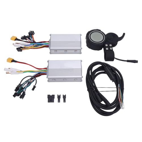 Sorandy Elektrofahrradcontroller 52V 25A 1200W Dual Drive Motor Controller Kit mit Anzeige für Hochleistungs -Elektromutrücker von Sorandy