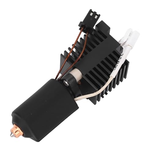 Sorandy K2 Plus Keramikheizungsblock Hotend Kit, Unicorns Quick -Tauschdüsen -Kit mit Kühlkörper, Hochtemperaturfestem, Alle Integrierten Metall Designs für K2 Plus 3D Drucker von Sorandy
