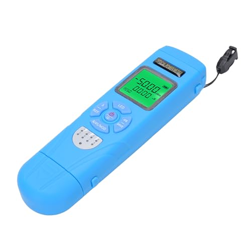Sorandy Netzwerk- und Kabel -Tester, Sehkraftmesser, 50 Bis +26 DBm Optischer Faserkabel Tester Tool mit RJ45 Test LED Licht, 850 Bis 1650 Nm 10 Wellenlängen von Sorandy