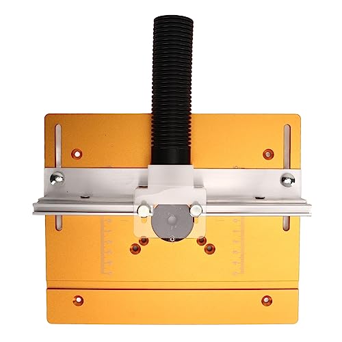 Sorandy Router Tischeinsatzplatte, Mahlen Flip Board Holzbearbeitung Trimmgackung Hilfswerkzeug Holzbearbeitungsbänke Router Flipplatte mit 180 ° -Drotation von Sorandy