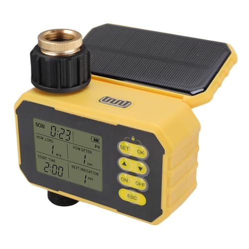 Sorandy Solar Sprinkler Timer, Einstellbare Programmierbare Smart -Wasser -Timer mit Regenverzögerung, Vielseitiger Automatischer Bewässerungstimer für Gartenschlauch Sorandy Solar Sprinkler Timer, Einstellbare Programmierbare Smart -Wasser -Timer mit Regenverzögerung, Vielseitiger Automatischer Bewässerungstimer für Gartenschlauch von Sorandy
