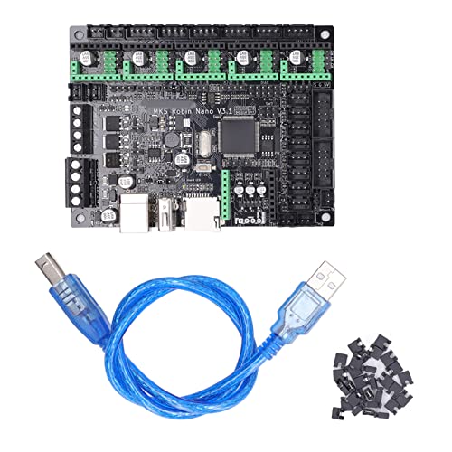 V3.1 Steuerplatine für Motherboard Silent Board, MKS Robin Nano 3D Drucker Teile Steuerplatine mit MKS TS35 Bildschirm, USART1 SPI2 WIFI Konnektivität, TVS Schutz, Unterstützung virtueller USB(#1) von Sorandy