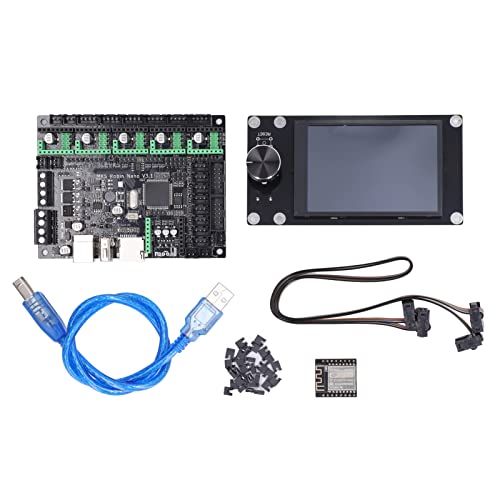 V3.1 Steuerplatine für Motherboard Silent Board, MKS Robin Nano 3D Drucker Teile Steuerplatine mit MKS TS35 Bildschirm, USART1 SPI2 WIFI Konnektivität, TVS Schutz, Unterstützung virtueller USB(#3) von Sorandy