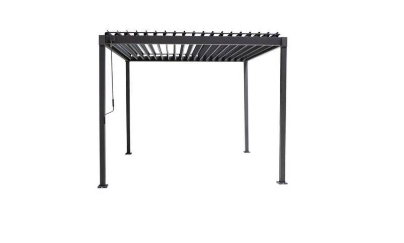 Sorara Pavillon Mirador Pavillon mit Lamellendach, anthrazit, 3 x 3,6 m Sorara Pavillon Mirador Pavillon mit Lamellendach, anthrazit, 3 x 3,6 m von Sorara