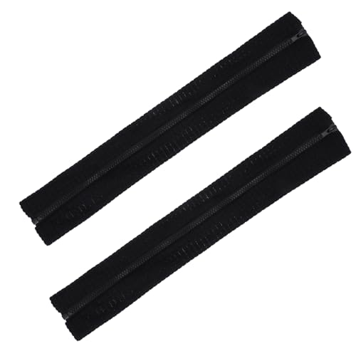 2 Stück Armlehnenschoner Armlehnenbezug Schwarz Polyester Armlehnen Polster Bürostuhl Dehnbar Drehstühle Arm Armlehne Abdeckungen Weiche Armlehnenkissen für Zuhause Büro Sessel von Sorcristy