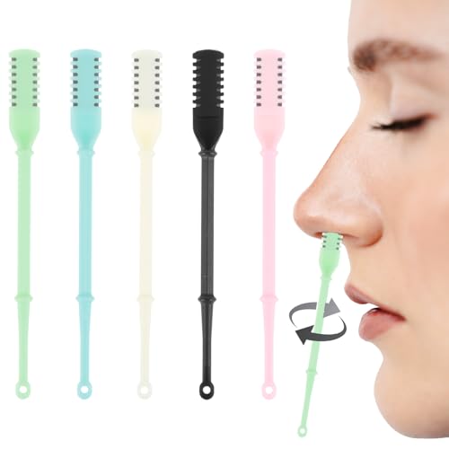 5 Stück Nasenhaartrimmer Frauen 2-In-1-Nasenhaarschneider Damen Doppelseitiges Nasenhaarmesser Nasenrasierer Manueller Rotierender 360° Nasierer Nasenhaar Rasierer Werkzeug für Männer Frauen 5 Stück Nasenhaartrimmer Frauen 2-In-1-Nasenhaarschneider Damen Doppelseitiges Nasenhaarmesser Nasenrasierer Manueller Rotierender 360° Nasierer Nasenhaar Rasierer Werkzeug für Männer Frauen von Sorcristy