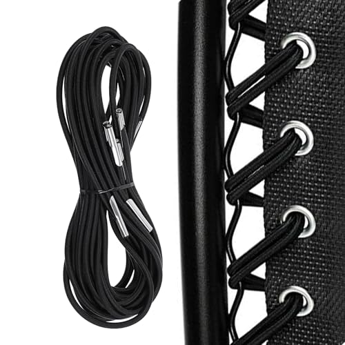 Sorcristy 4 Stück Gummischnur Ersatzkordeln für Zero Gravity Chair, Kordel Faden Mit Endkappen Ersatzteile Schwarz Ersatzkabel für Liegestuhl Klappbar Relax-Liegestuhl Gartenstuhl Elastikschnüre Sorcristy 4 Stück Gummischnur Ersatzkordeln für Zero Gravity Chair, Kordel Faden Mit Endkappen Ersatzteile Schwarz Ersatzkabel für Liegestuhl Klappbar Relax-Liegestuhl Gartenstuhl Elastikschnüre von Sorcristy