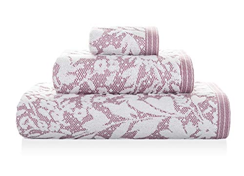 Sorema Handtuch Set 30X50 50X100 70x140 cm rosa weiß Matiss von Sorema