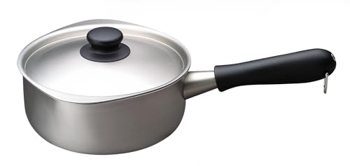 311 150 Brushed Stainless Steel 18cm Saucepan Sori Yanagi von Sori Yanagi