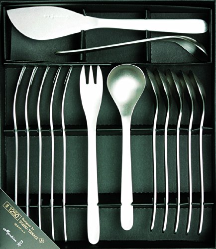 Sori Yanagi Fruit Forks and Spoons Set 14pcs by Sori Yanagi von Sori Yanagi