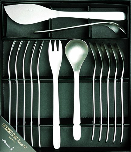 Sori Yanagi Fruit Forks and Spoons Set 14pcs by Sori Yanagi von 柳宗理(Yanagi Sori)