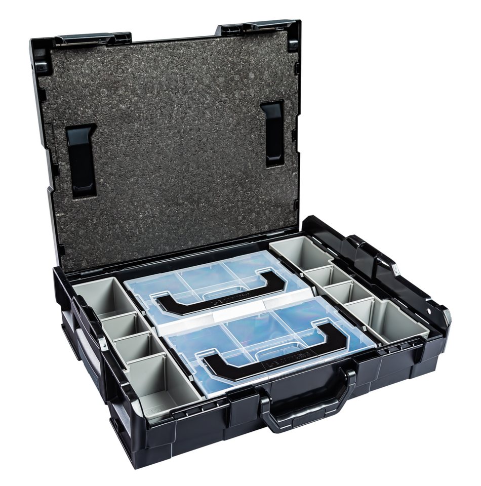 Sortimo® Werkzeugkoffer Sortimo Systemkoffer L-Boxx 102 mit InsetBoxen und Deckeleinlage von Sortimo®