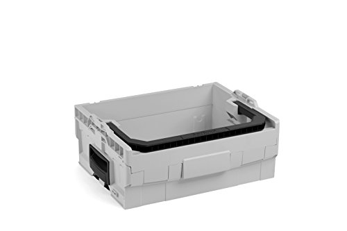 Bosch Sortimo LT-BOXX 170 in grau | Werkzeugkasten leer Kunststoff | Werkzeugkoffer leer | Idealer Werkzeugkoffer offen grau von Sortimo